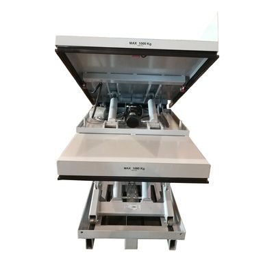 Υδραυλικός ανυψωτής ψαλίδων Μίνι πίνακας κλίσης για 1 τόνο επίπεδο βάρους και ικανότητα μεταφοράς