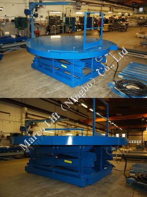 Απομόνωση Marco High Scissor Lift Table με πιστοποίηση CE και αφαιρούμενα τμήματα